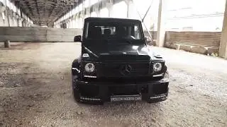Tuning Gelentvagen G65 HAMANN с занижением!