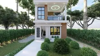 4 BEDROOM | Amazing Design Small House (5x10 Meter) Look Amazing and Elegant with White Coloring