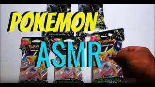 (ASMR) Opening 5 booster packs of Pokemon Celestial Storm