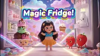 Magic Fridge! ✨ 🌈💖Lia&rsquo;s Colorful Adventure | Kids Fantasy Story