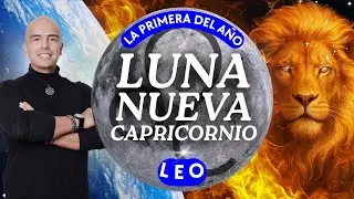 ♌ LEO🌑👑 El cosmos te corona: diseña la vida que mereces #LunaNueva #Leo #PoderInterior