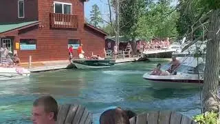 4th of July on Torch River Dock Fail Compilation