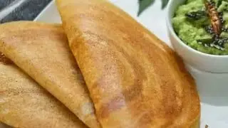 बिना चावल ऐसा CRISPY डोसा? 😱 | मसूर दाल डोसा रेसिपी।