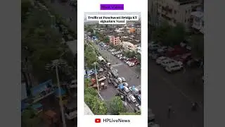 Traffic at Panchavati Bridge KT signature Vasai