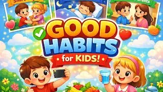 Good Habits|Fun paws kids #GoodHabitsForKids#FunPawsKids#KidsLearning#GoodHabits