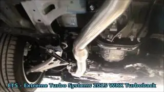 ETS 2015 WRX Turboback Exhaust System