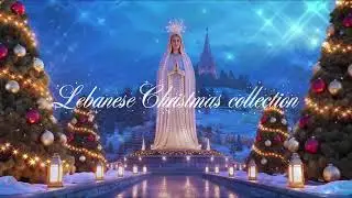 Lebanese Christmas Market 🎄 Warm Oud & Qanun | Cozy Winter Village Ambience
