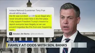 Family of deceased National Guardsman at odds with Sen. Jim Banks