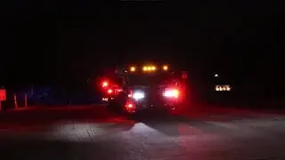 [Prosper Fire Rescue] (Screaming Q + Wail + Air Horn) Truck 1 responding to a MVA.