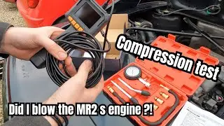 Compression test on the Mr2 - This is not what we expected (How to compression test a Mr2 SW20)