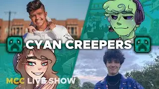 MCC16 Cyan Creepers Team Intro - PeteZahHutt, Preston, PearlescentMoon, Spifey (MCC Live Show)
