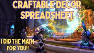 Таблица декора для домов WoW &mdash; World of Warcraft Midnight