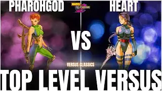 Marvel Vs Capcom 2 - PHAROHGOD Vs Heart - Best of 10 Fightcade 🔥🔥