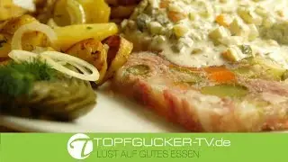 Spreewälder Gurkensülze mit Bratkartoffeln und Remouladensoße | Topfgucker-TV