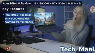Acer Nitro V Review | i9-13900H + RTX 5060 | 165 Hz | Tech Mania