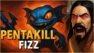 FIZZ MID PENTAKILL – NÃO SOBROU NINGUÉM!