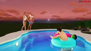 The Woefel Family - The Bermuda - Copano Pools and Spas