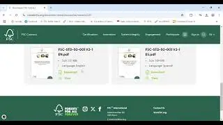 FSC Co C Standard
