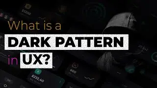 What is a dark pattern in UX?