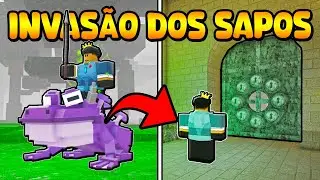 CHEGOU A INVAS&Atilde;O DOS SAPOS E ENFRENTEI O SAPO REI NO 99 NOITES NA FLORESTA!!!