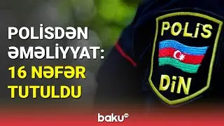 Ağdaşda oğurluq edən və narkotik satanlar tutuldu - BAKU TV