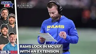 The Red Zone: Sean McVay Signs Extension With Rams, Vikings QB Drama & More | Shan & RJ