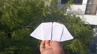 Making paper bat at home in Hindi||Experiment video||paper plane making||new style||paper helicopter