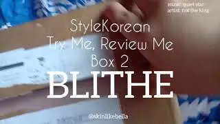 UNBOXING | StyleKorean Try Me, Review Me: Blithe Cosmetics