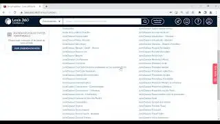 Pr&eacute;sentation de Lexis 360 Intelligence pour les Collectivit&eacute;s Territoriales : la page d&rsquo;accueil