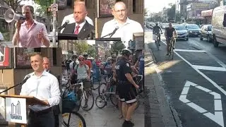 Bloor Street Bike Lanes Official Opening - Toronto