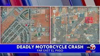 Motorcyclist killed in Far East El Paso crash identified