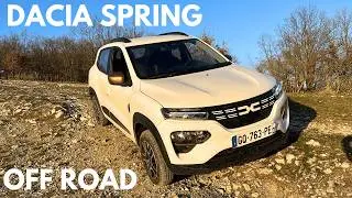 Test des Capacités Tout Terrain de la Dacia Spring Extrème