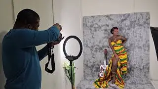 AFRINIMO STYLES behind the scene shoot