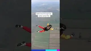 Er rettete sie im freien Fall 🪂 #20min #news #parachute