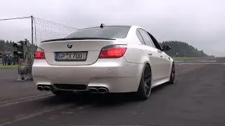 BMW M5 V10 w/ Eisenmann Race Exhaust! Revs + Accelerating!