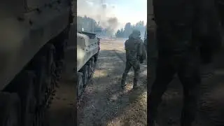 Ukrainian Army Aftermath Of Ambush On Russian Tank Convoy Near Ivankov - (Ukraine War 2022)