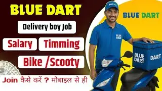 Blue Dart Delivery Boy Job 2025 | Salary, Eligibility, Work Details & Apply Online