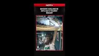 On Camera: Sonamarg Avalanche Engulfs Buildings, No Casualties Reported