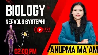 Biology LIVE &ndash; Nervous System Part-2 | Defence Exam Special Class | Live @ 2pm 8604897744