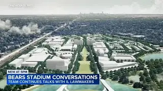 Bears continue talks with Illinois lawmakers on stadium plans in Arlington Heights, Chicago