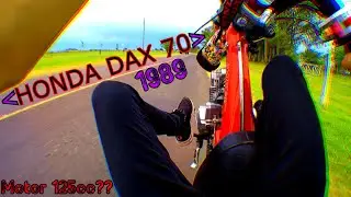 HONDA DAX 70cc Japón con SWAP de motor 125cc!!!// Wheelies y MAS💥 || ®RamiiStunt®