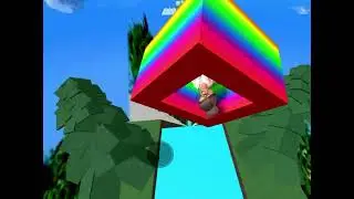 slippery slide in a box obby #roblox game 