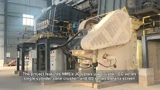 NMS Crushing and Screening Equipment Under Load Testing at a Major Phosphate Mine Project in Yunnan