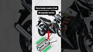 Bagaimana mesin 4 tak bekerja? #otomotif#shorts