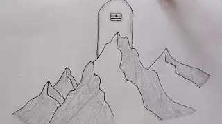 Quick and easy simple mahadev shivling drawing #drawing #art #trending #viral #shivling