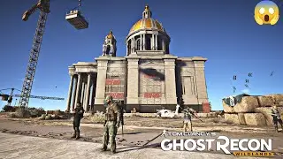 A huge palace was built, let's see its beauty Tom Clancy's Ghost recon Wildlands gameplay video 