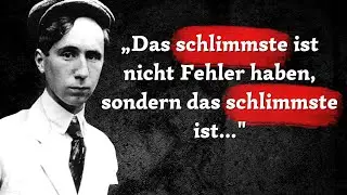 Die SCHLAUSTEN Zitate von Berthold Brecht die du aufjeden Fall kennen solltest!
