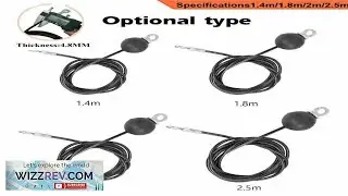 Home Gym Cable Steel Wire Rope 2.5m DIY Pulley Cable Machine Multi*Gym
