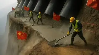China Put Thousand Tons of Concrete to the Mountains at 2,000 ft, and Result Will Change the World !