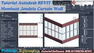 Tutorial Autodesk REVIT - Create Curtain Wall
